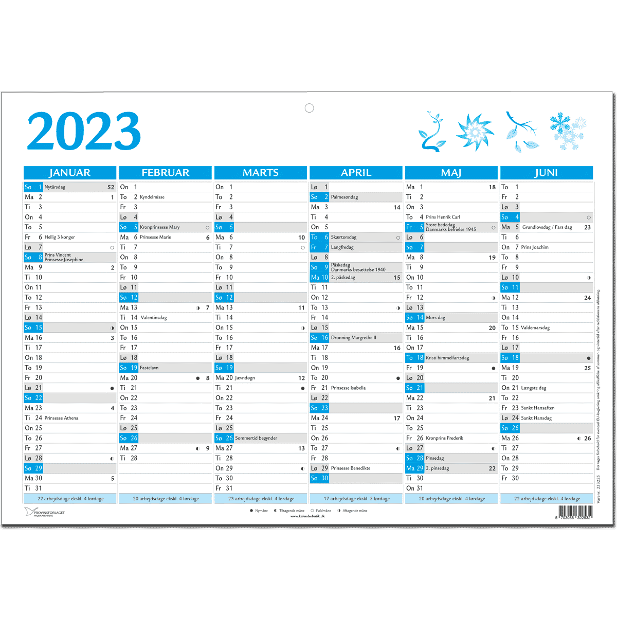 Græder Megalopolis interval A3 vægkalender 2024 i blå ⇒ Køb på Kalenderbutik.dk