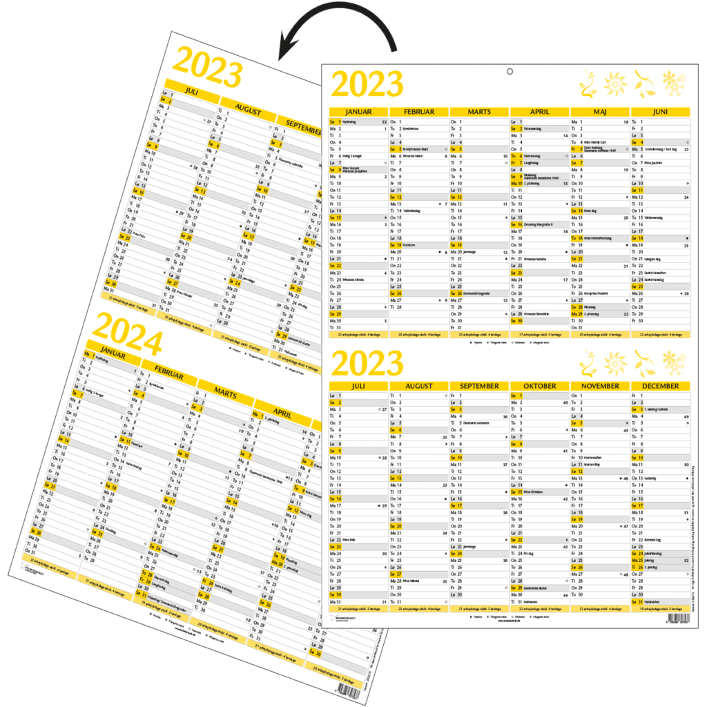Årskalender 2023 | Kalenderbutik