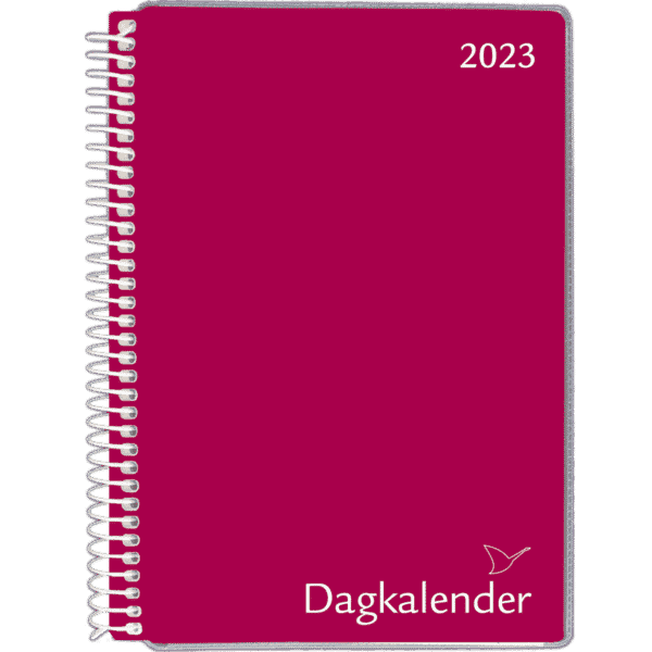 Dagkalender 2023, rød - 234556 0