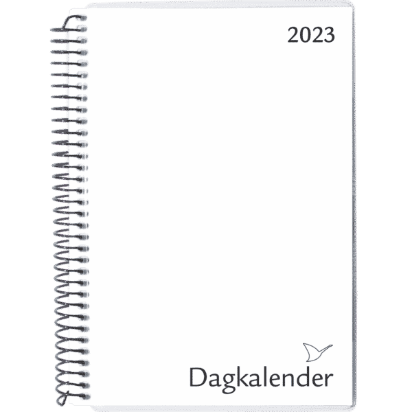 Dagkalender 2023, hvid - 234556 2