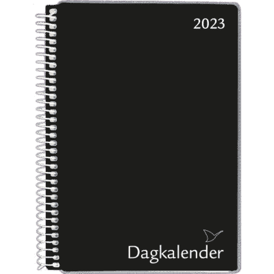 Dagkalender 2023, sort