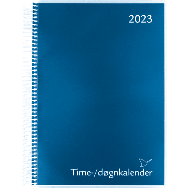 Time/døgnkalender 2023, blå - 234806 1