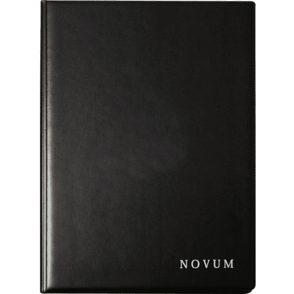Novum kalender 2023 vinylomslag sort - 236685