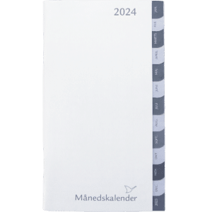 Mini månedskalender refill 2024 - 241700