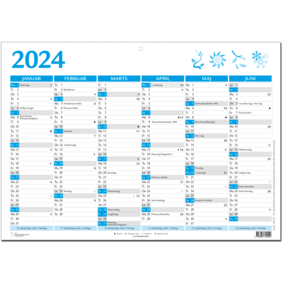 Vægkalender 2024