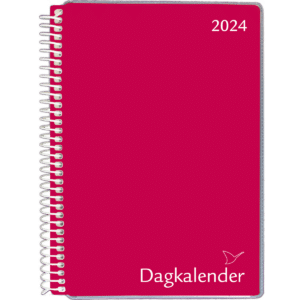 Dagkalender 2024, rød - 244556 0