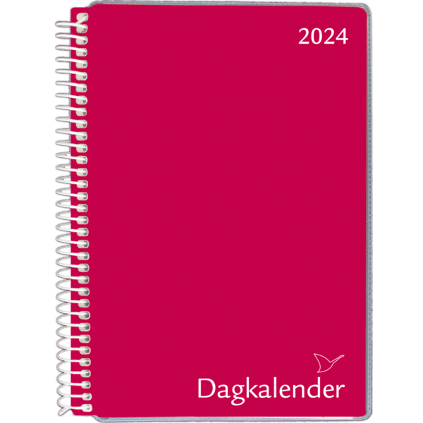 Dagkalender 2024, rød - 244556 0