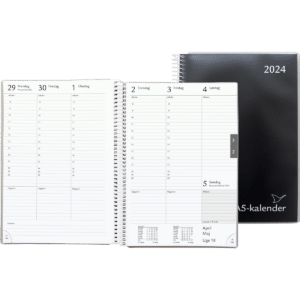 A5-kalender 2024, sort - 244956 3