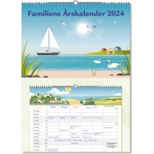 Familiens Årskalender A3 2024 - 249600