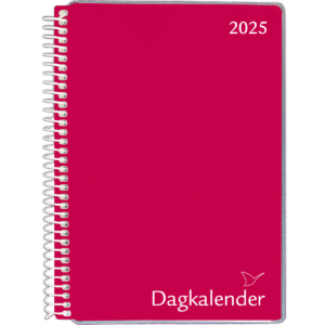 Dagkalender 2025, rød - 254556 0