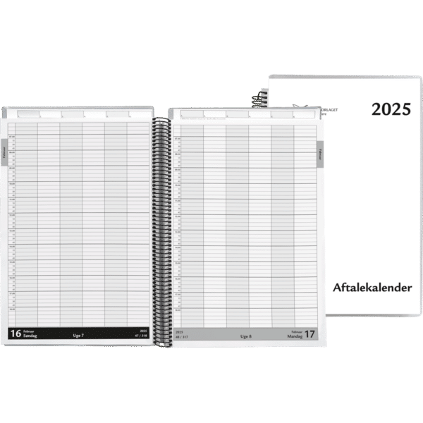 Aftalekalender 2025 - 254700