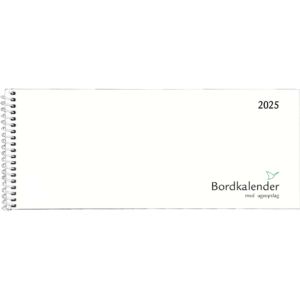 Bordkalender med ugeopslag refill 2025 - 257715