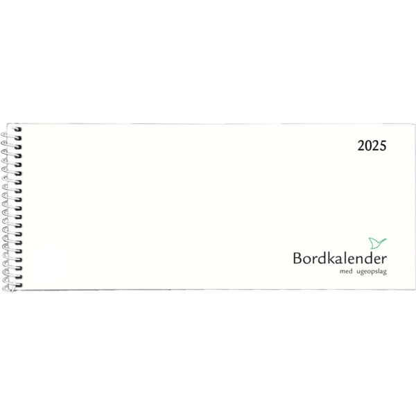 Bordkalender med ugeopslag refill 2025 - 257715