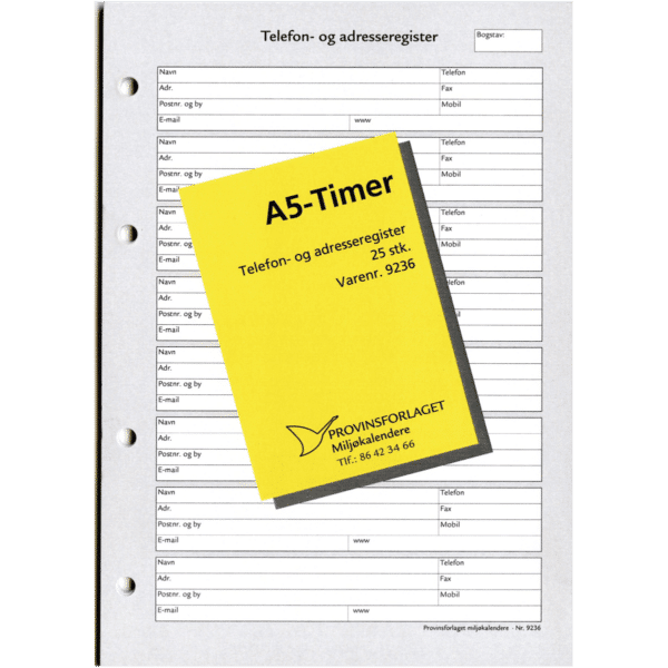 Telefon og Adresseregister - 259236