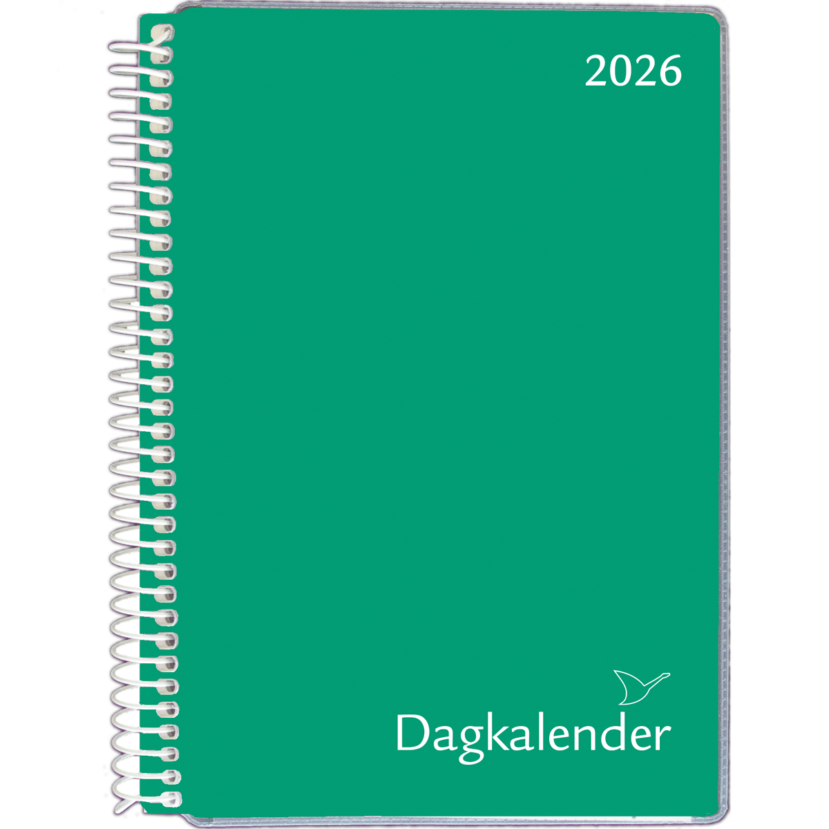 Dagkalender 2026, grøn 1 Dagkalender 2026, grøn