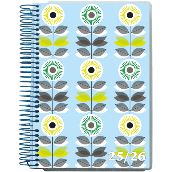 Studiekalender 2025/26, Blomster
